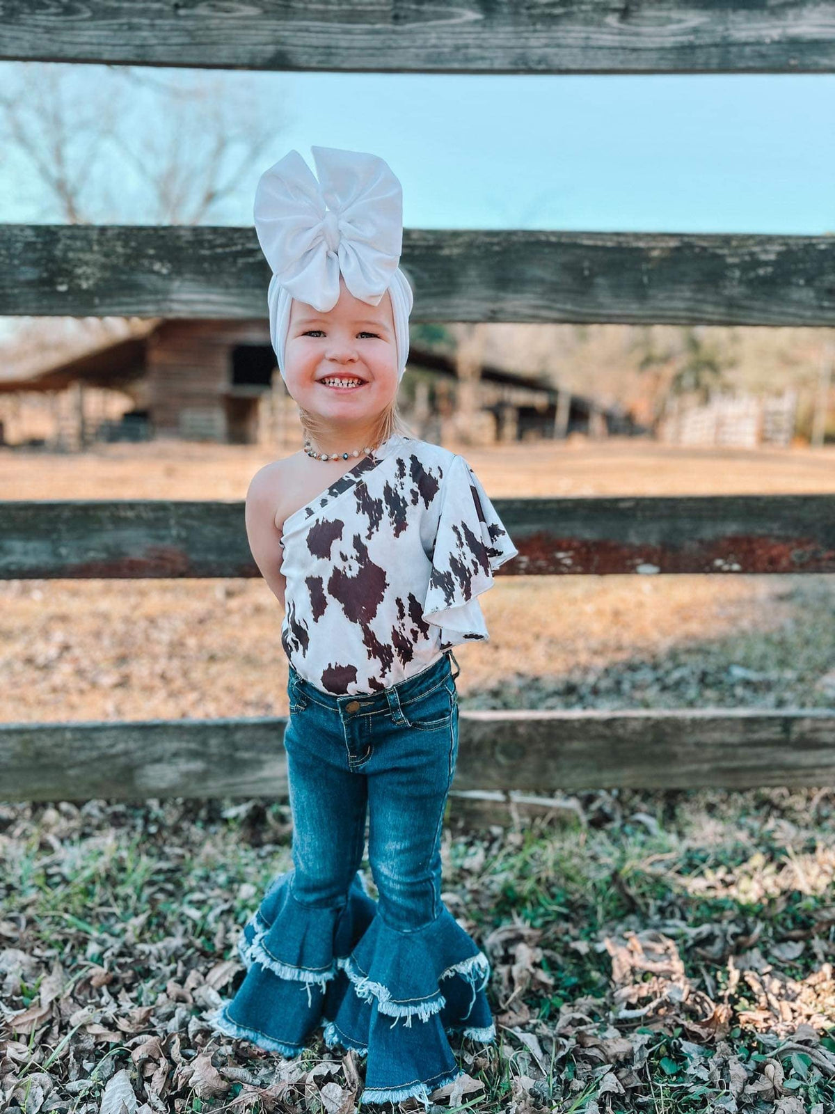 Rodeo Queen denim bells (5 options) - Pretty Petty Co