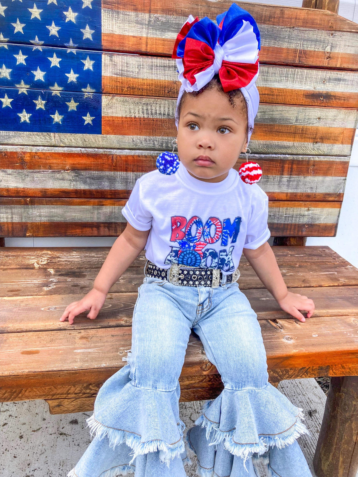 Rodeo Queen denim bells (5 options) - Pretty Petty Co