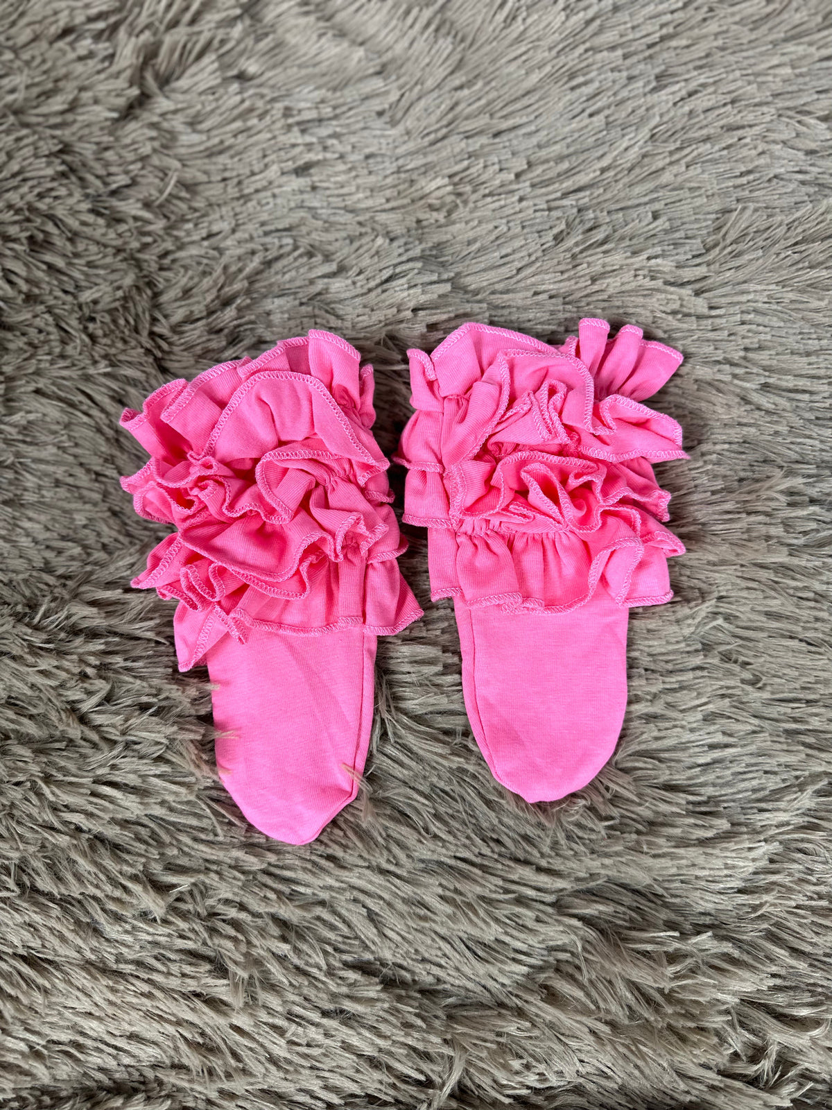 Ankle Ruffle Socks (Multiple Colors) - Pretty Petty Co