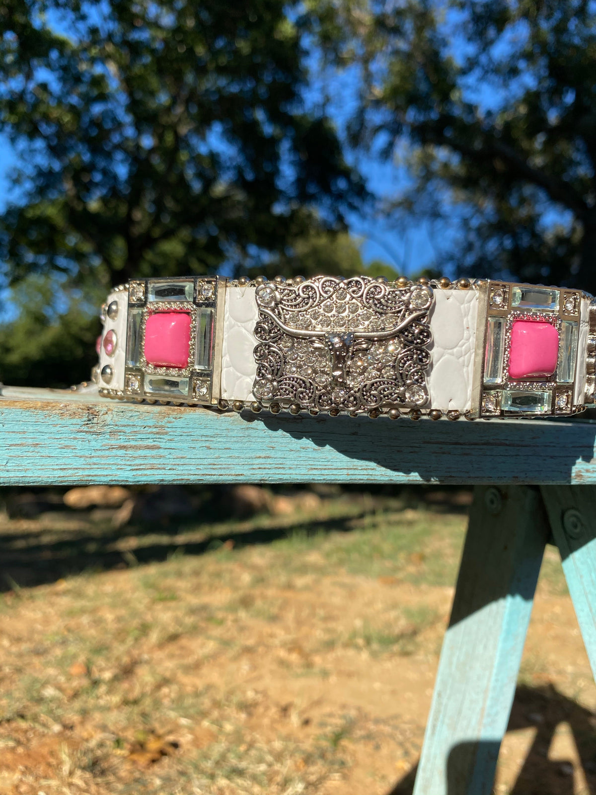 Pink Steerhead Belt - Pretty Petty Co