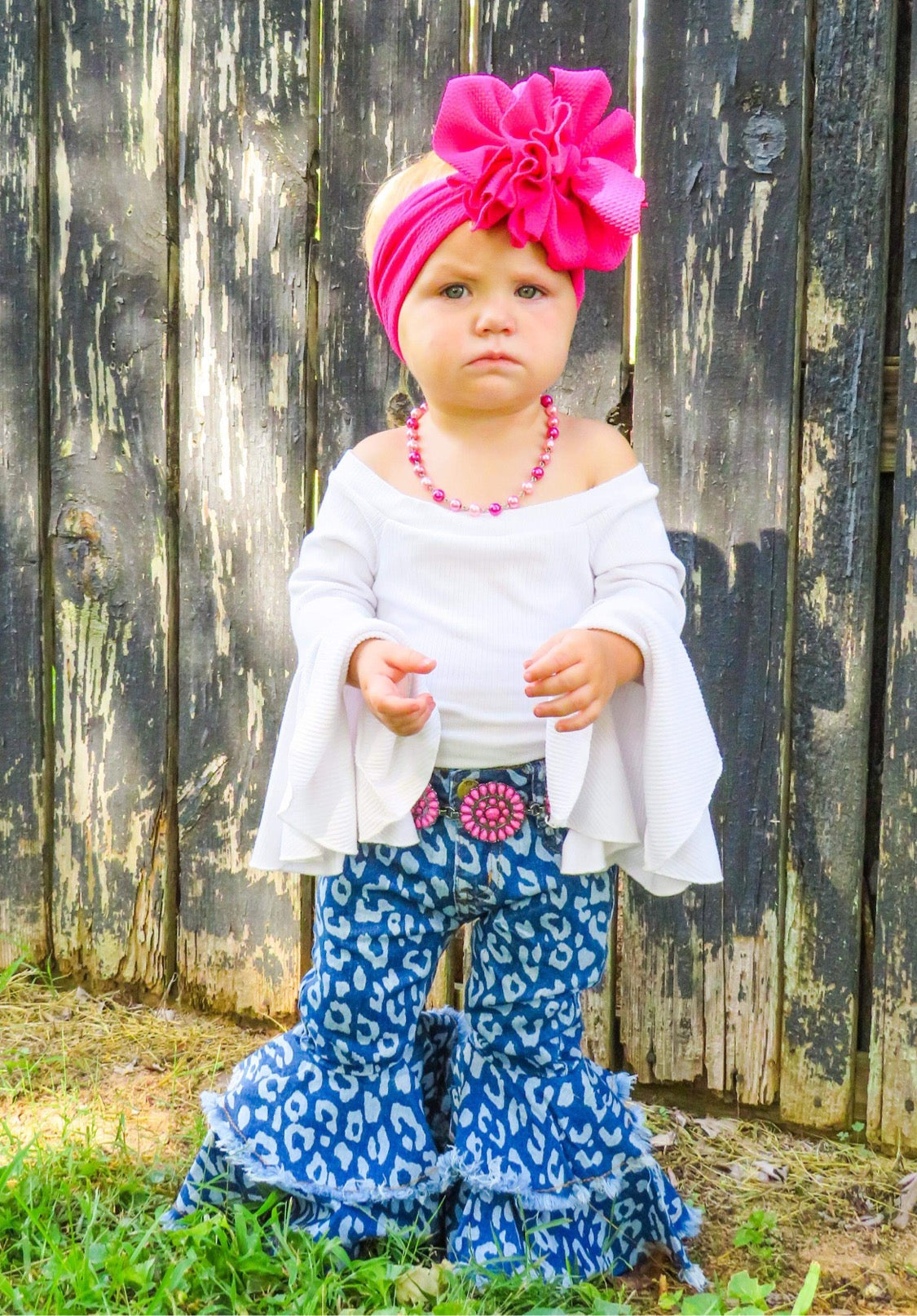 Rodeo Queen denim bells (5 options) - Pretty Petty Co