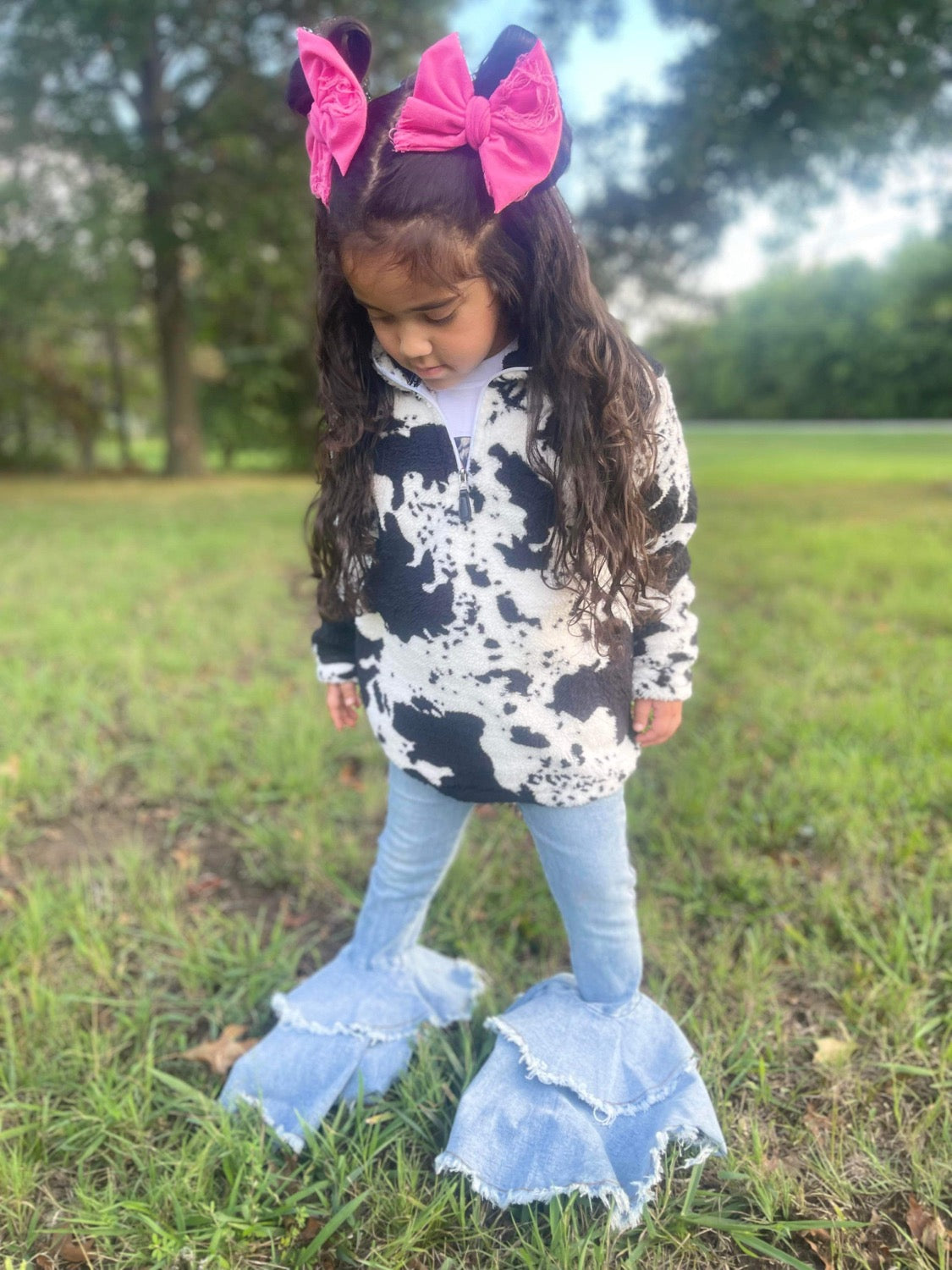 Rodeo Queen denim bells (5 options) - Pretty Petty Co