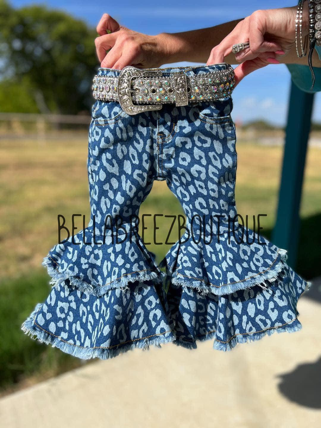 Rodeo Queen denim bells (5 options) - Pretty Petty Co