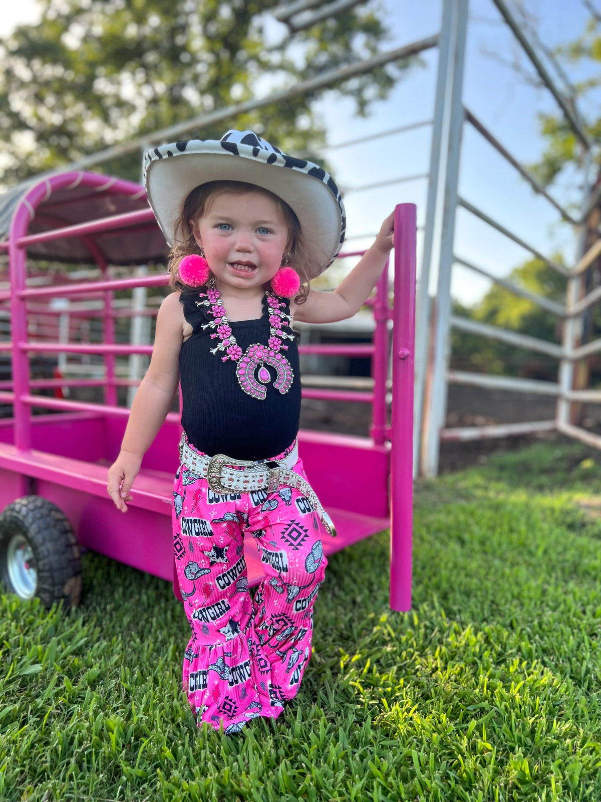 Pink Steerhead Belt - Pretty Petty Co