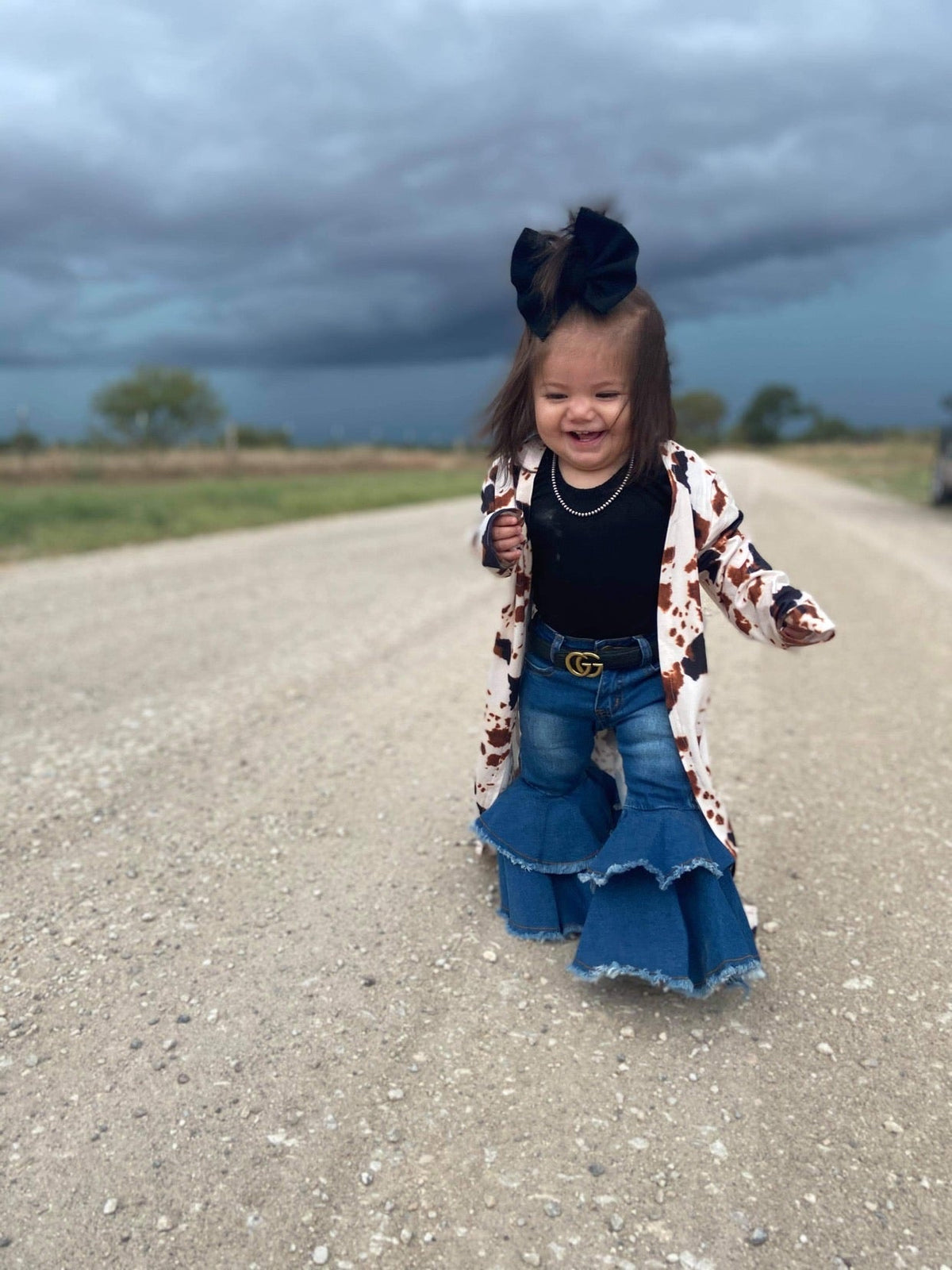 Rodeo Queen denim bells (5 options) - Pretty Petty Co