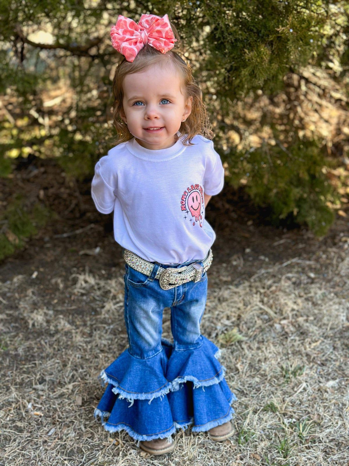 Rodeo Queen denim bells (5 options) - Pretty Petty Co