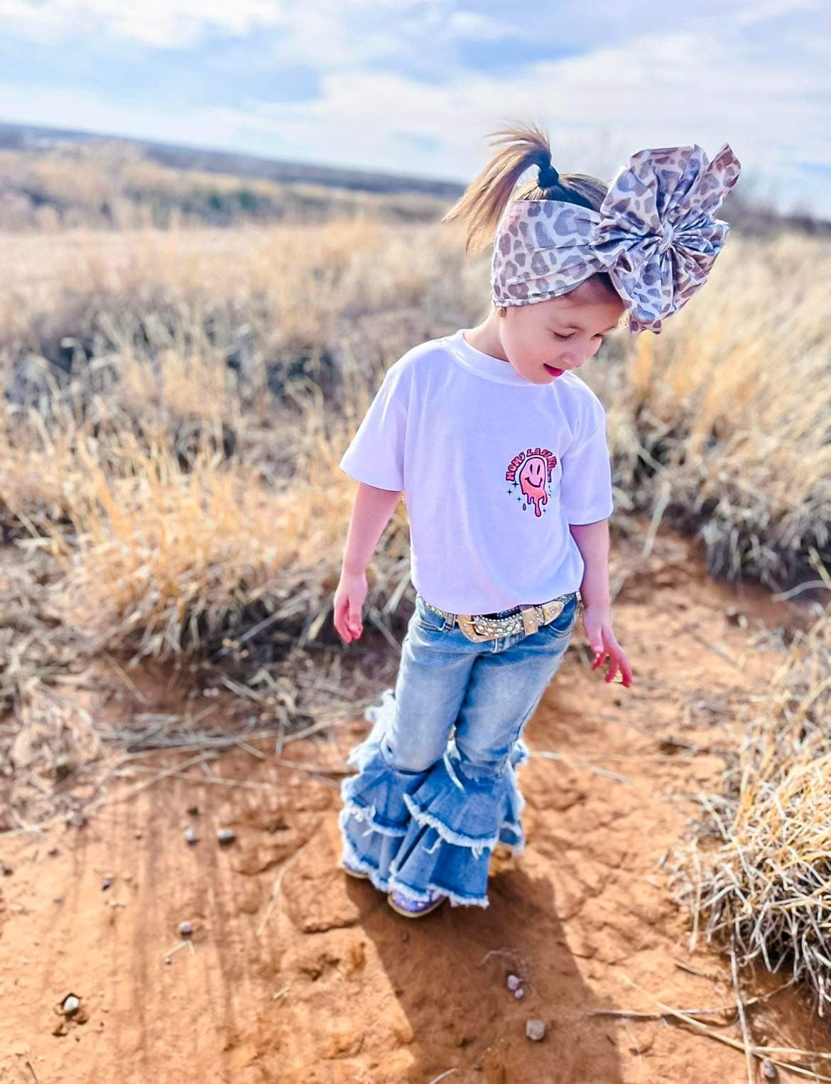 Rodeo Queen denim bells (5 options) - Pretty Petty Co