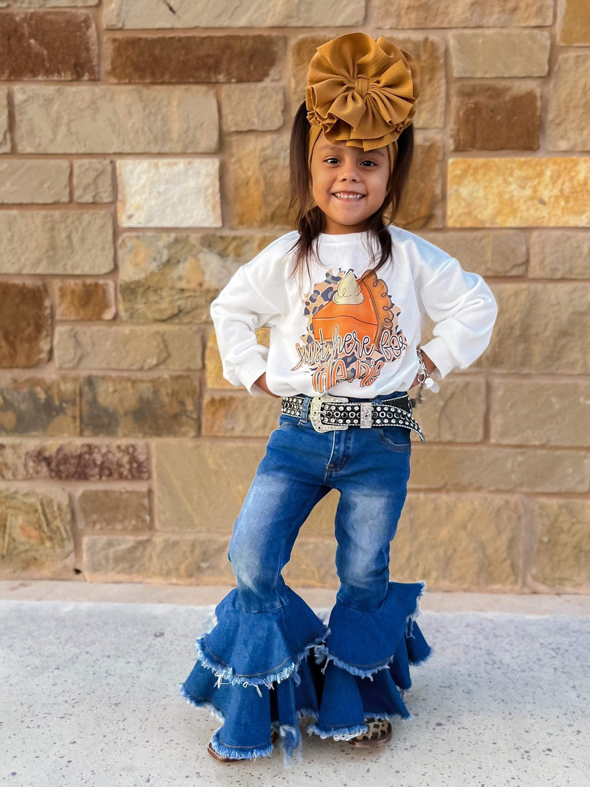 Rodeo Queen denim bells (5 options) - Pretty Petty Co