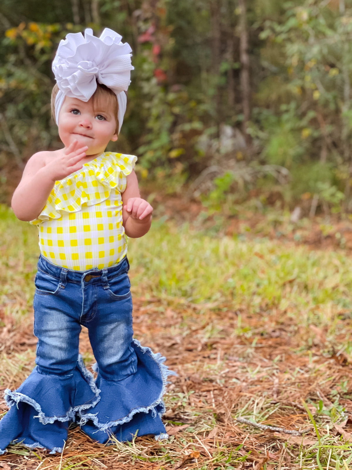 Rodeo Queen denim bells (5 options) - Pretty Petty Co