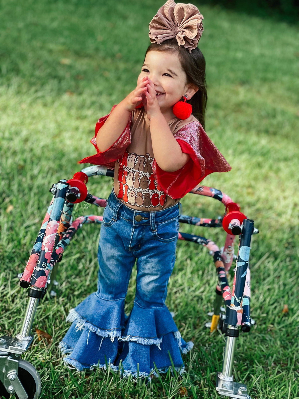 Rodeo Queen denim bells (5 options) - Pretty Petty Co