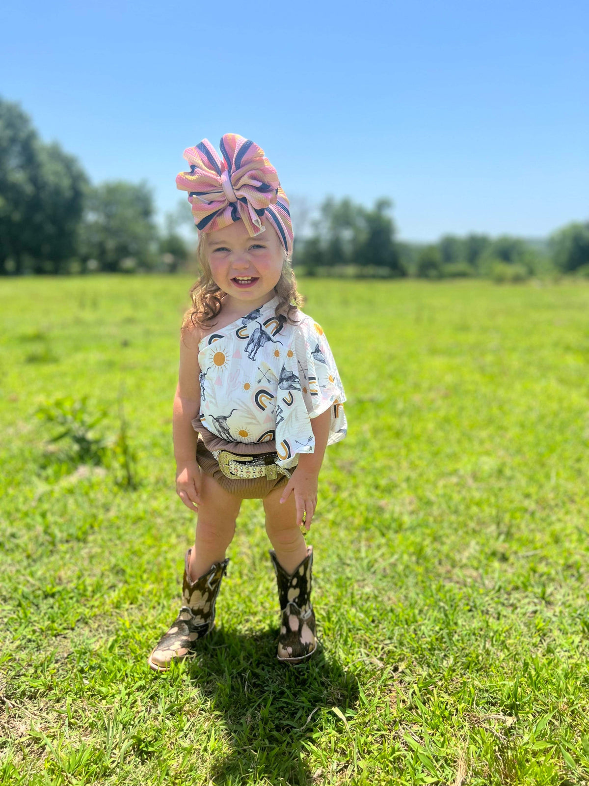 Pink Steerhead Belt - Pretty Petty Co