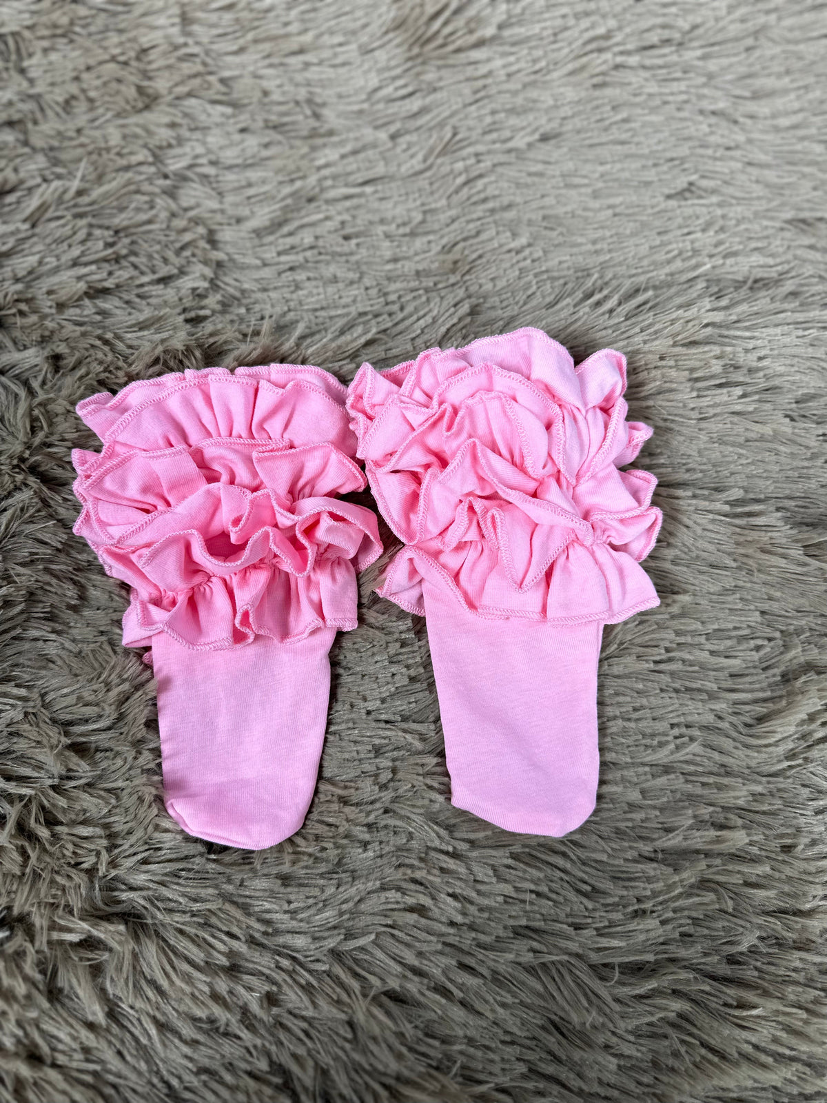 Ankle Ruffle Socks (Multiple Colors) - Pretty Petty Co