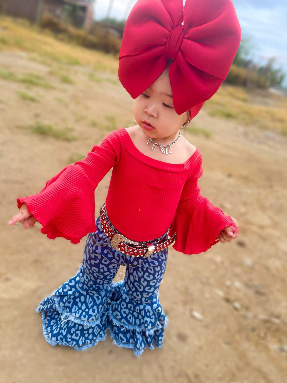 Rodeo Queen denim bells (5 options) - Pretty Petty Co