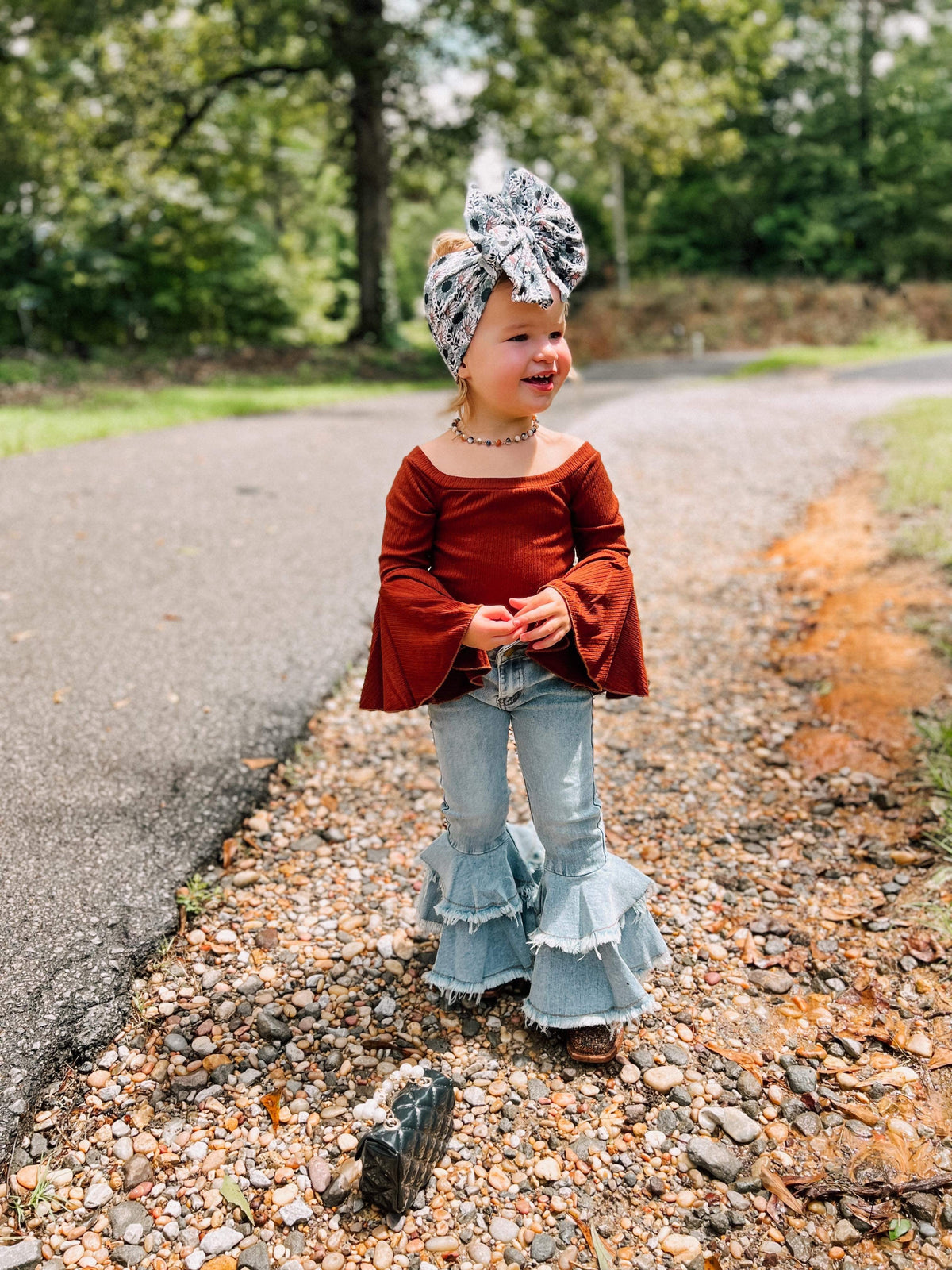 Rodeo Queen denim bells (5 options) - Pretty Petty Co