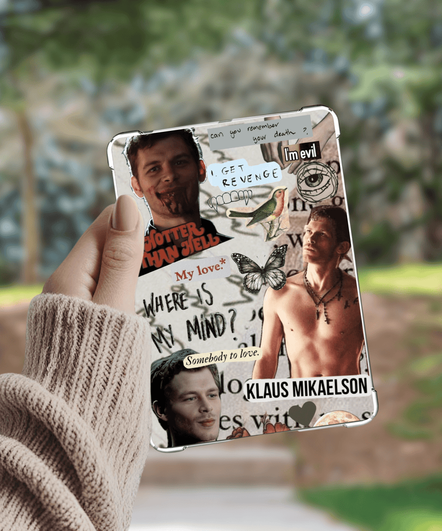Klaus Inspired Collage Kindle Paperwhite Insert
