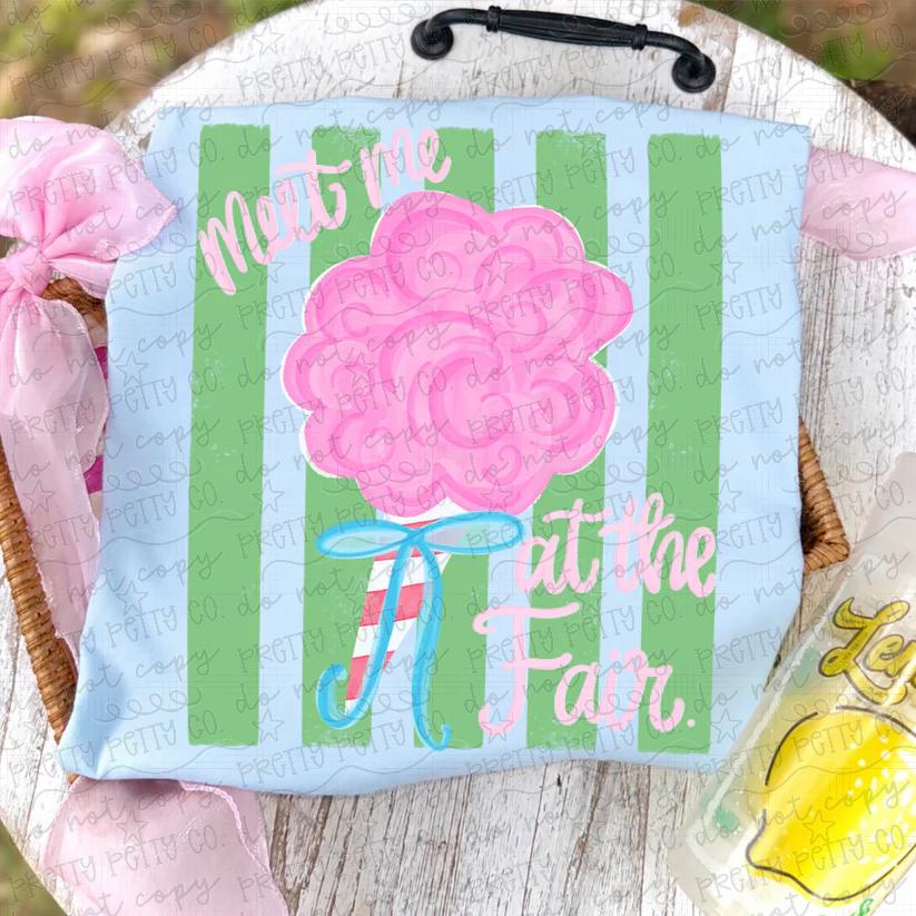 Meet Me at the Fair Graphic Tee | Cute County Fair Shirt | Carnival Summer T-Shirt