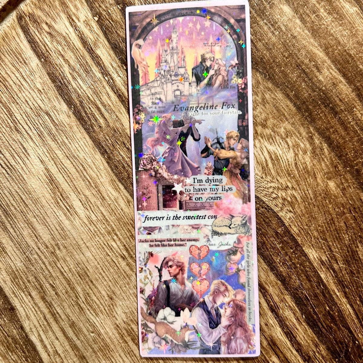 Once Upon a Broken Heart Collage Bookmark