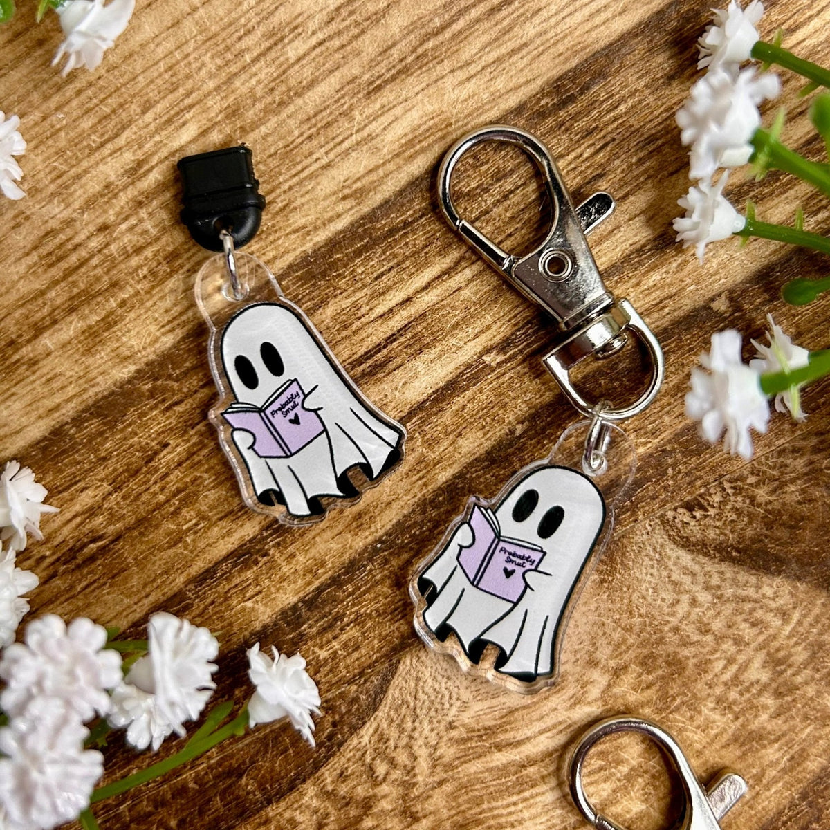 Probably Smut Ghost Dust Plug USB-C - Pretty Petty Co