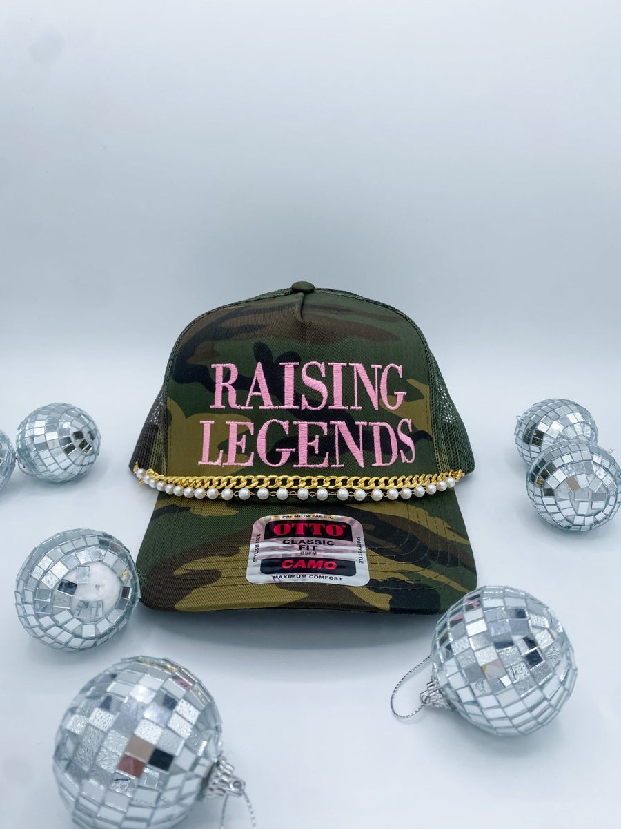 Raising Legends Pink Camo - Trucker Hat - Pretty Petty Co