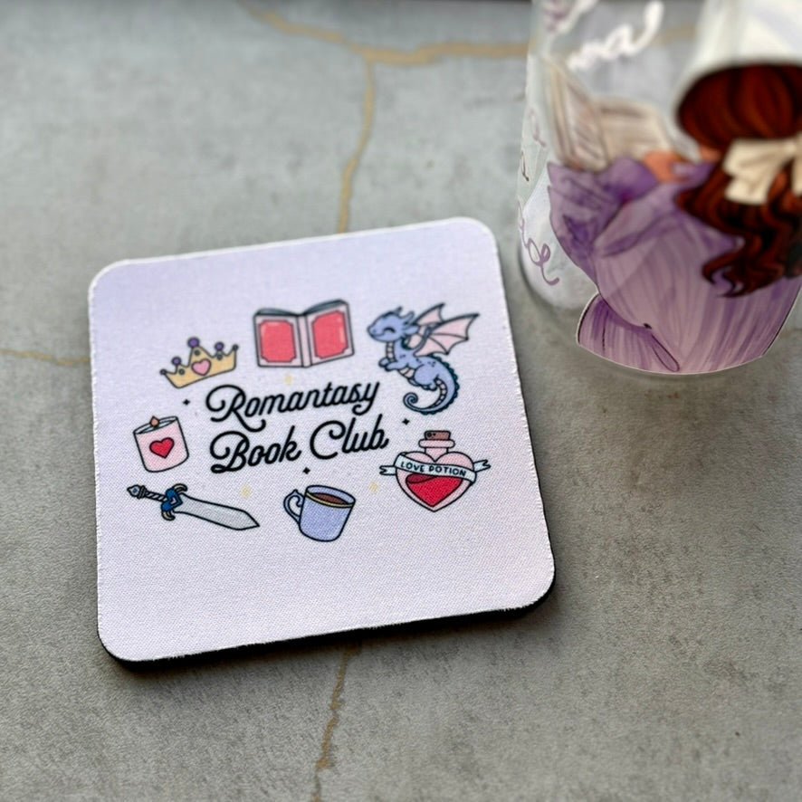 Romantasy Book Club Coaster - ONE Coaster