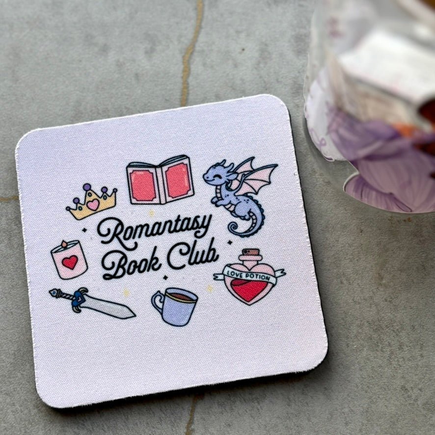 Romantasy Book Club Coaster - ONE Coaster