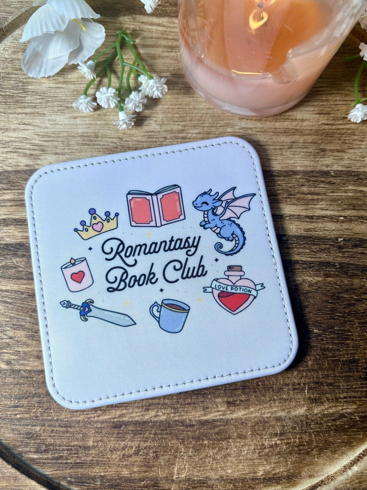 Romantasy Book Club Coaster - ONE Coaster