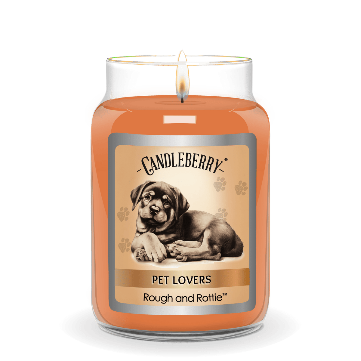 Rough and Rottie™ - Large Jar Candle (Collective) - Pretty Petty Co