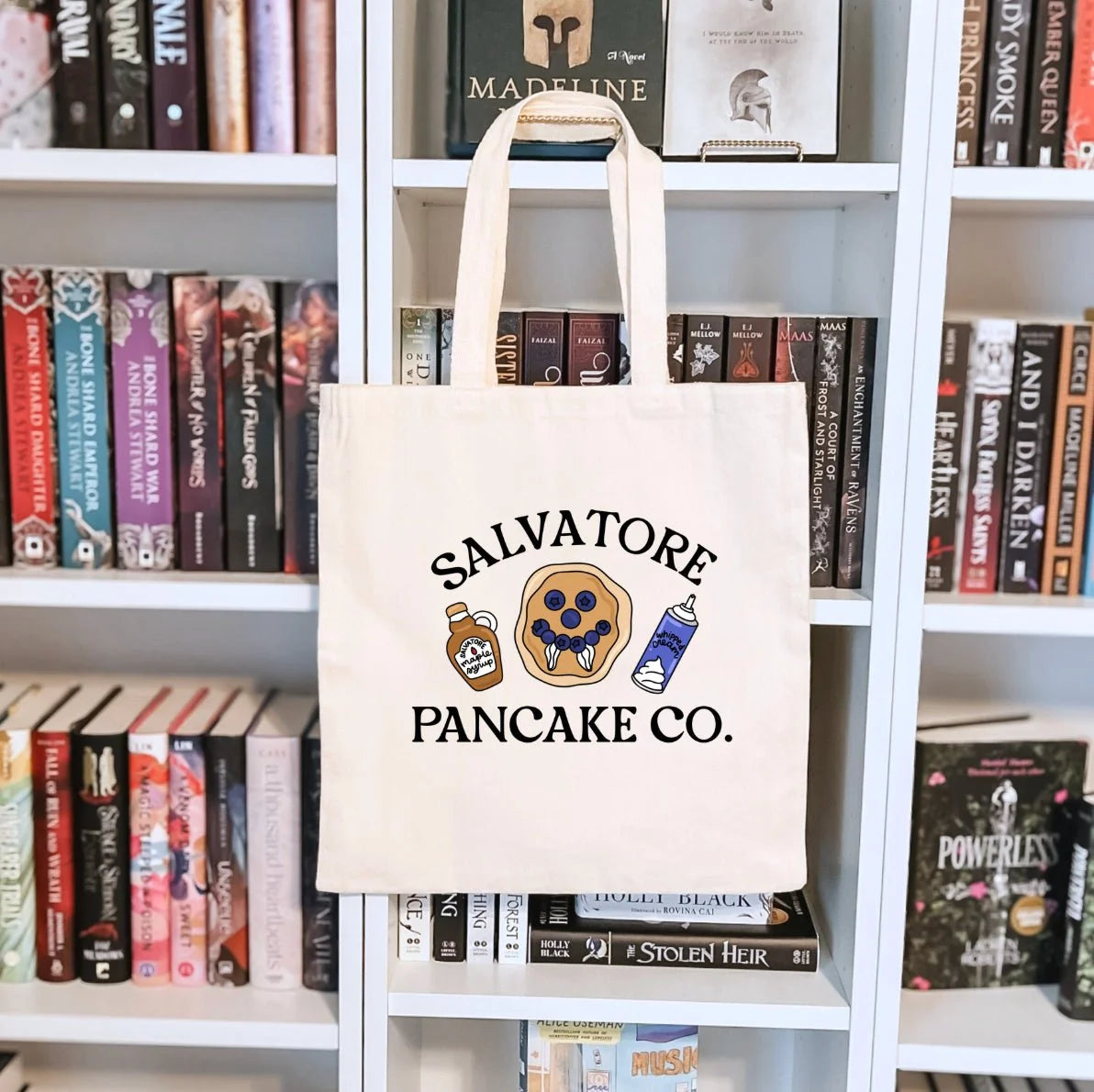 Salvatore Pancake Co Sublimated Canvas Tote Bag