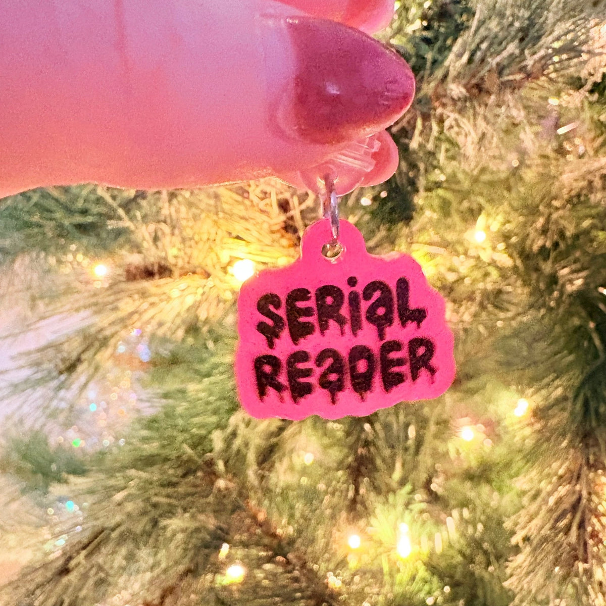 Serial Reader USB-C Kindle Charm Glow in the Dark - Pretty Petty Co