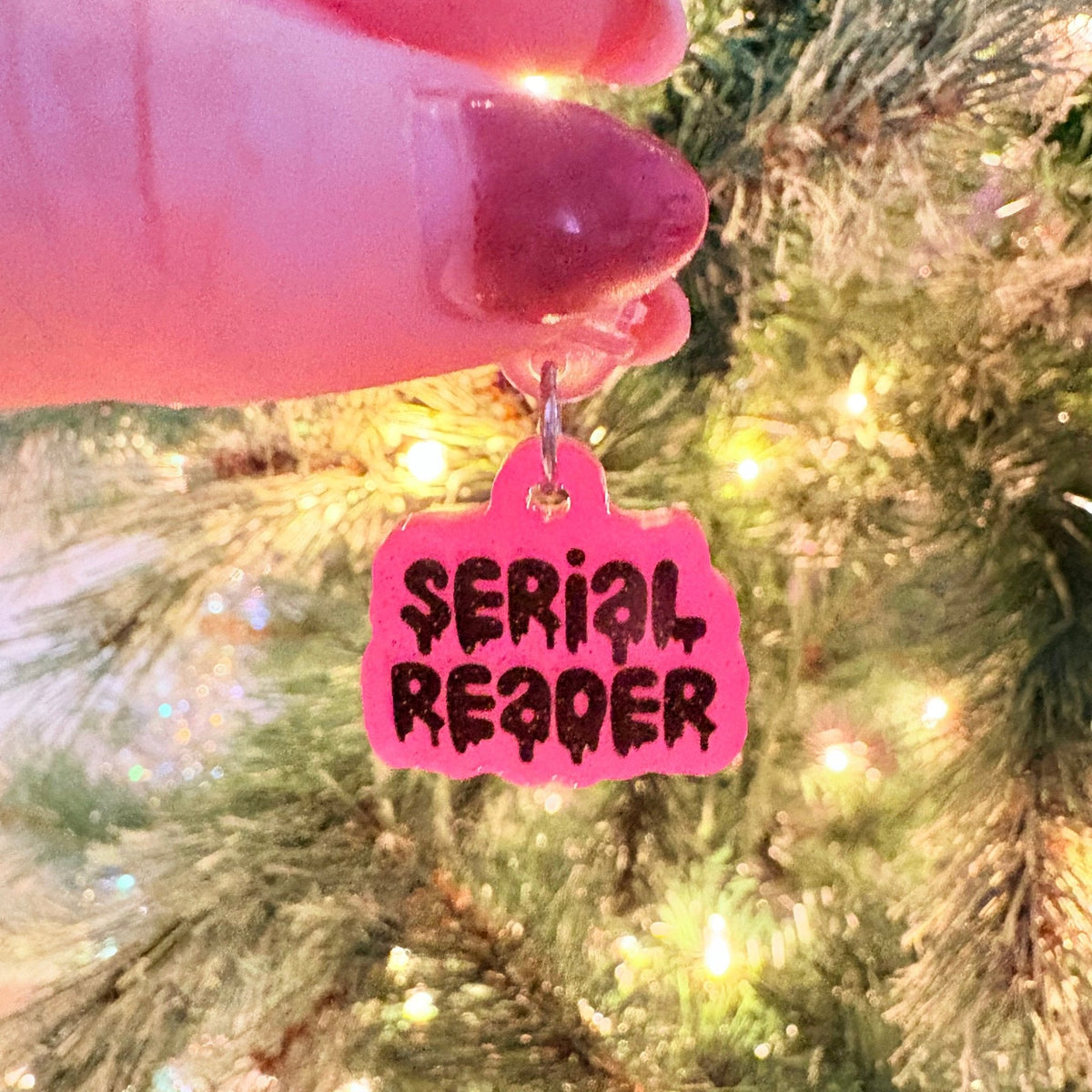 Serial Reader USB-C Kindle Charm Glow in the Dark - Pretty Petty Co