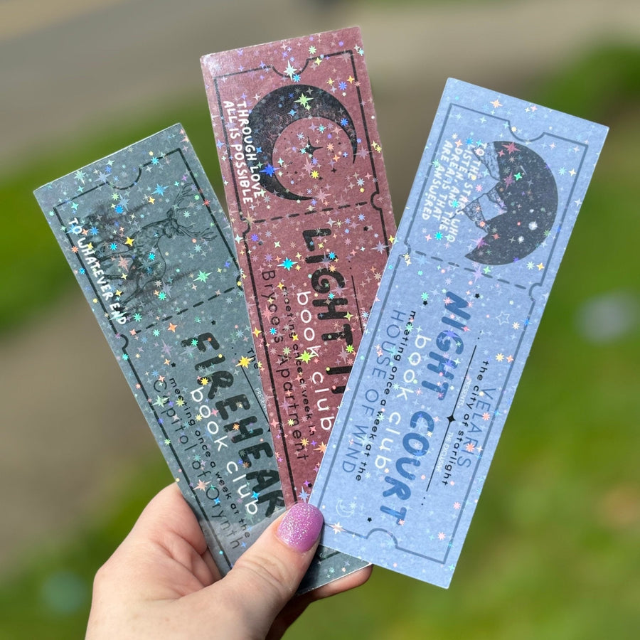 Fae Book Club Bookmark Bundle - 3 Bookmarks