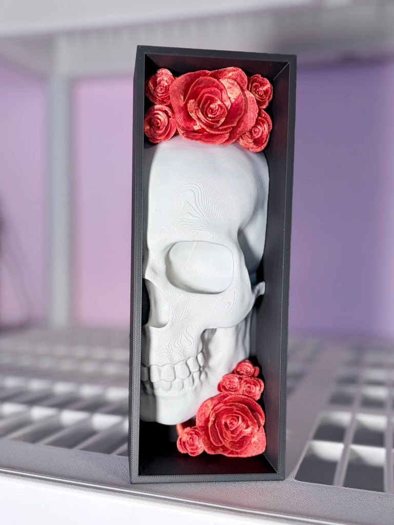Skull Rose Book Nook - Pretty Petty Co
