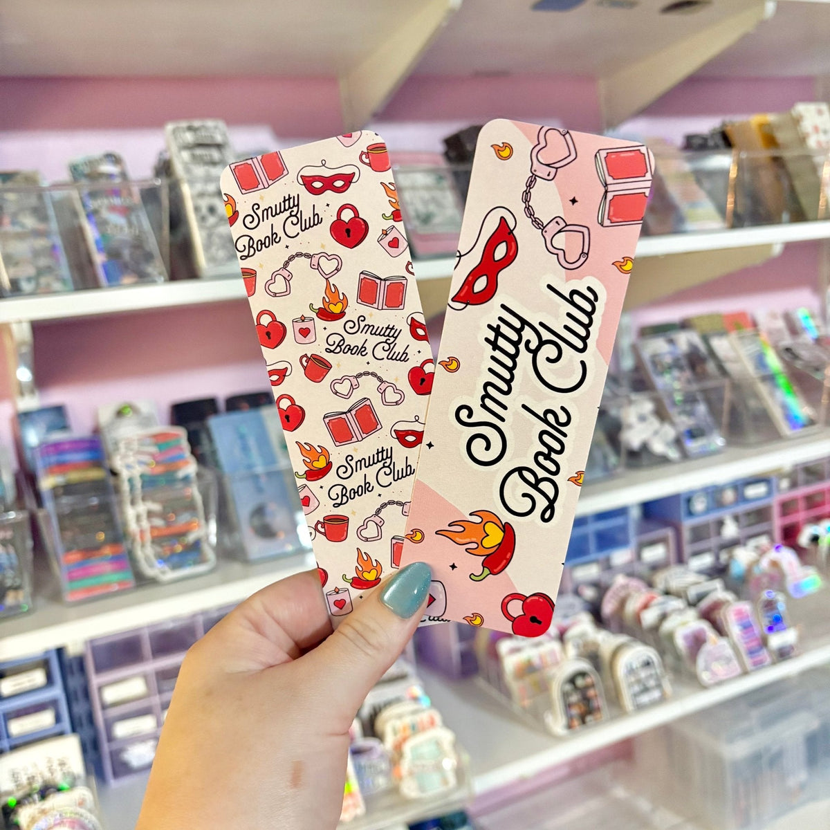 Smutty Book Club Dual-Sided Cardstock Bookmark