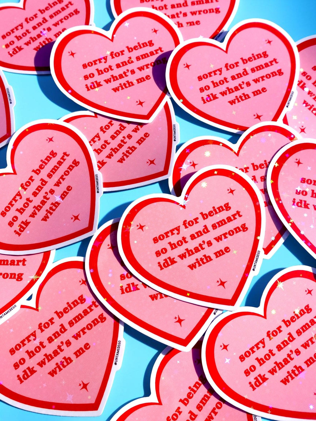Sorry for Being So Hot Sticker - Pretty Petty Co