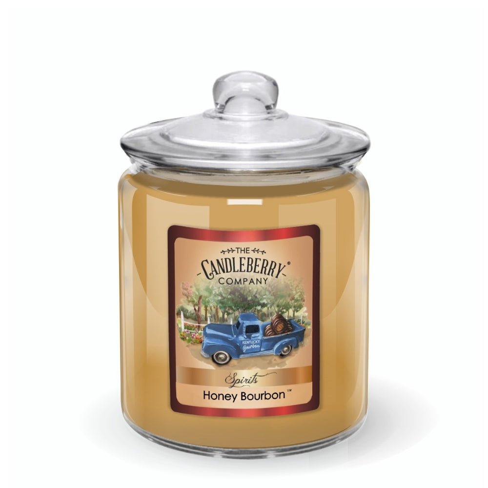 SPIRITS - Honey Bourbon™, 3 - Wick, Candy Jar Candle (Collective) - Pretty Petty Co