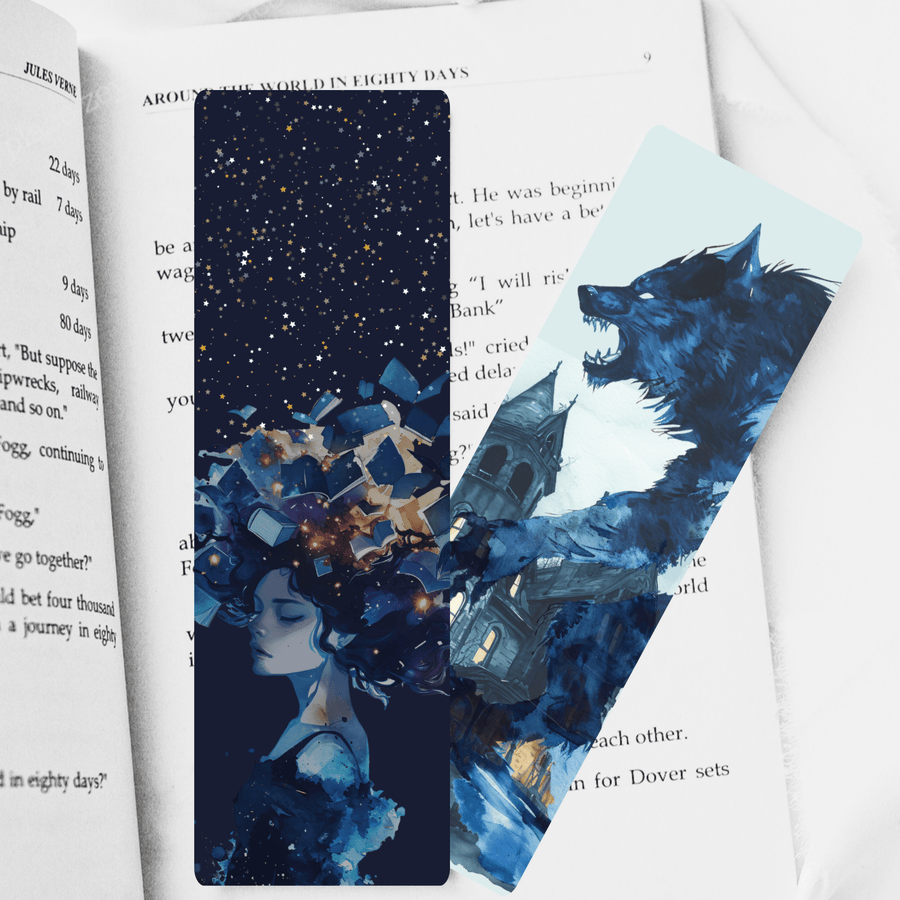 Spooky Stories Dual-Sided Cardstock Bookmark