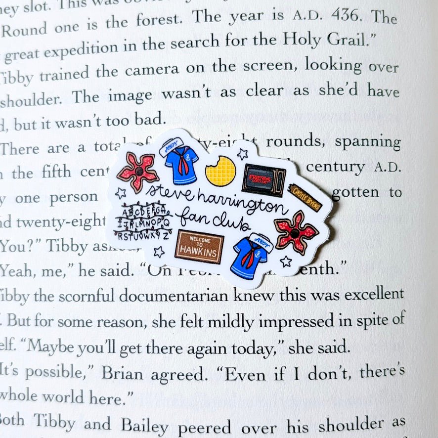 Steve Harrington Fan Club 2-inch Matte Sticker - Pretty Petty Co