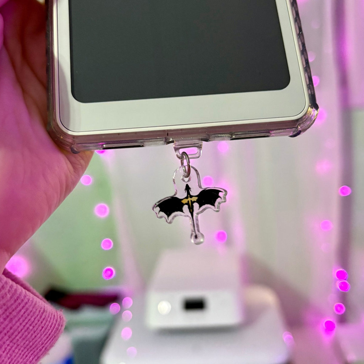 Tairn and Andarna Dust Plug USB-C Hook - Pretty Petty Co