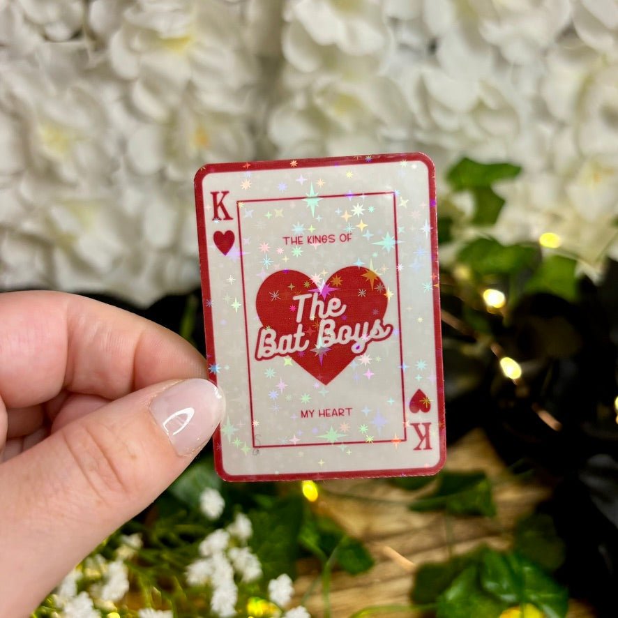 The Bat Boys Kings of My Heart Sticker - Pretty Petty Co