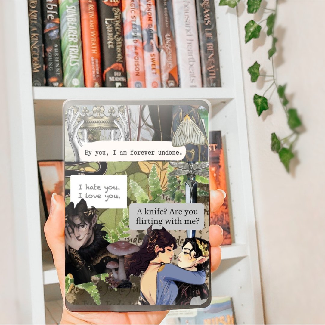 The Cruel Prince Inspired Collage Kindle Paperwhite Insert