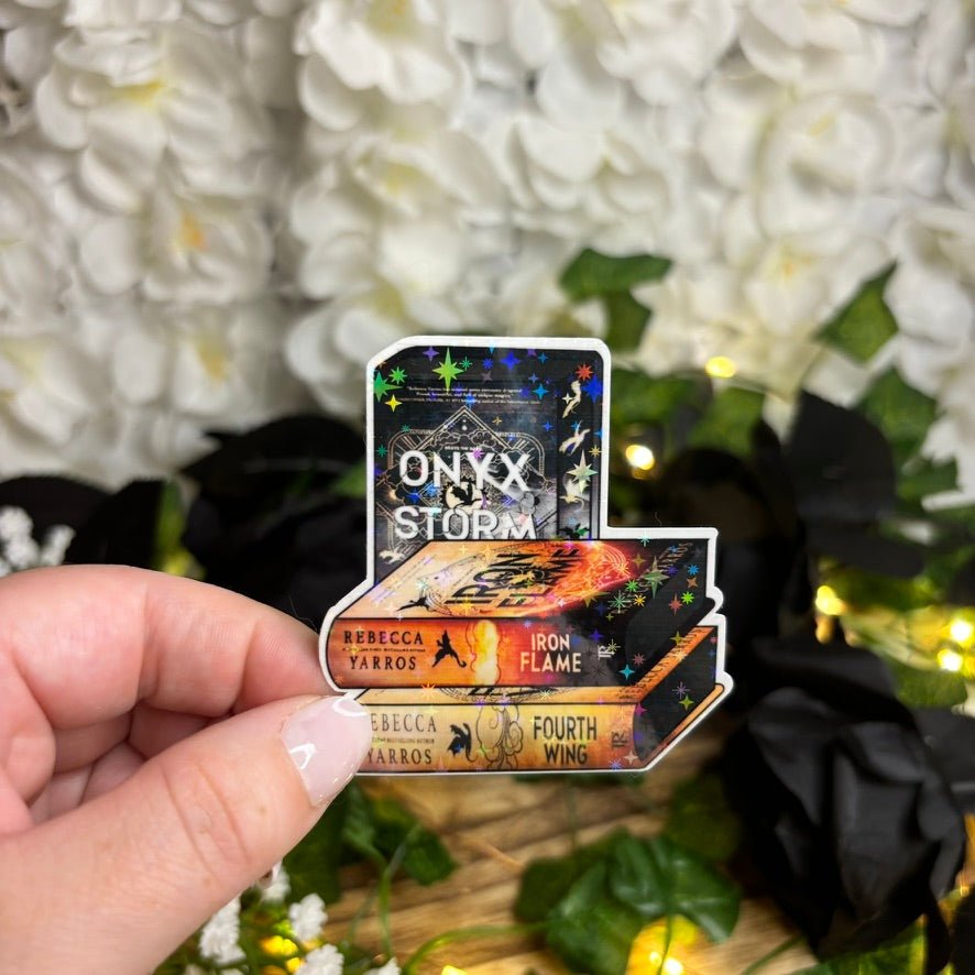 The Empyrean Series Books Sticker - Pretty Petty Co