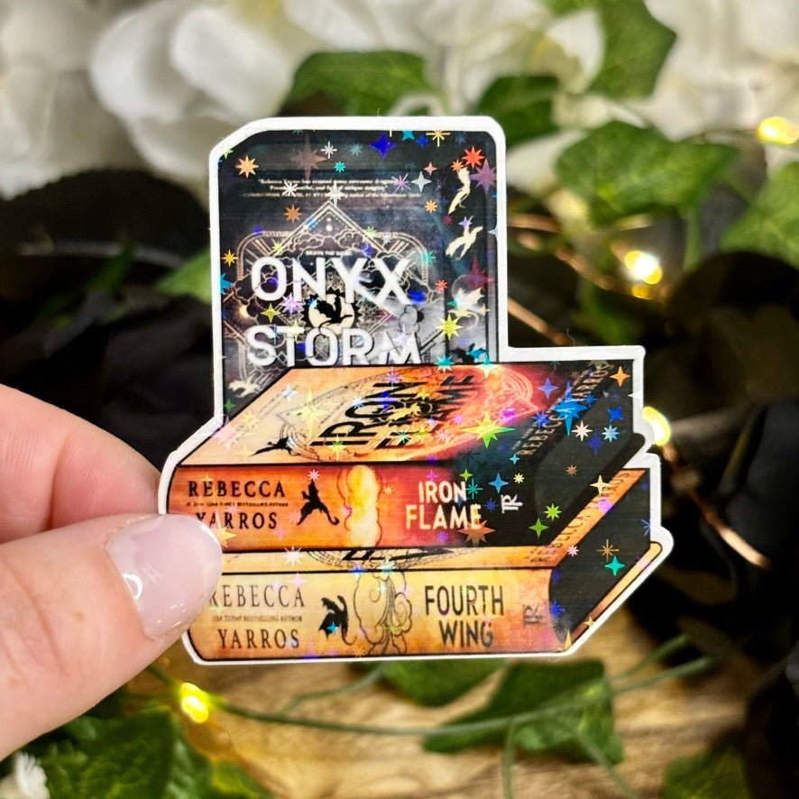 The Empyrean Series Books Sticker - Pretty Petty Co