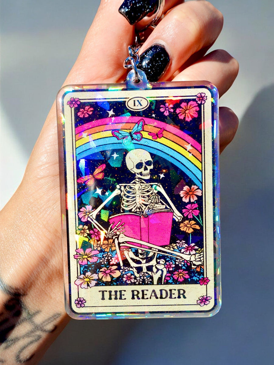 The Reader Tarot Keychain - Pretty Petty Co