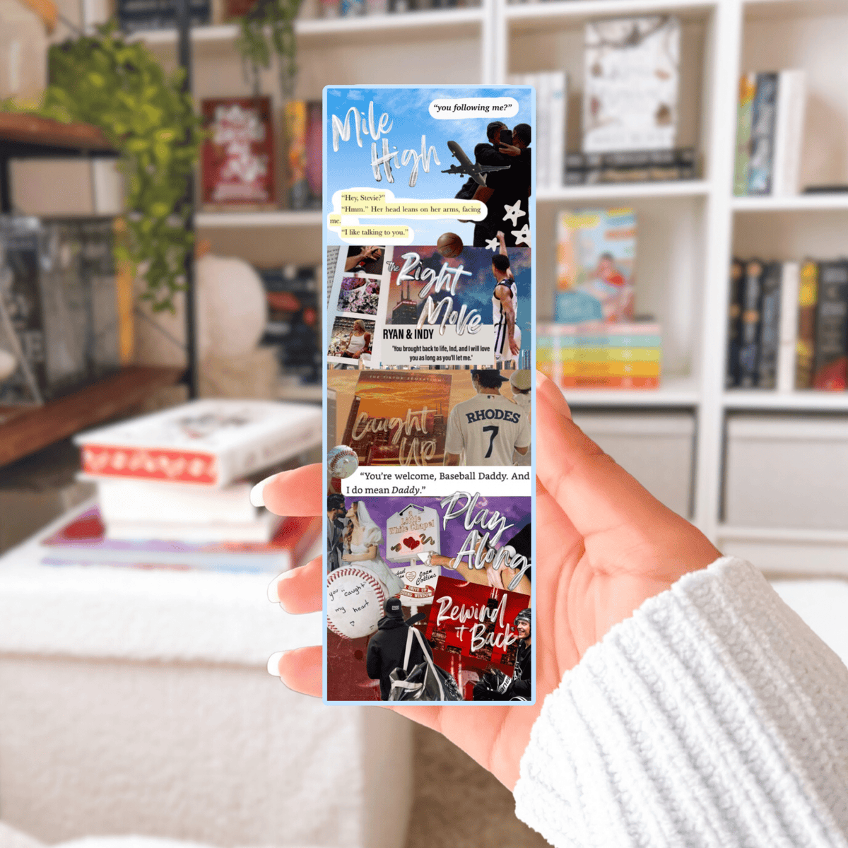The Windy City Series  Inspired Collage Bookmark