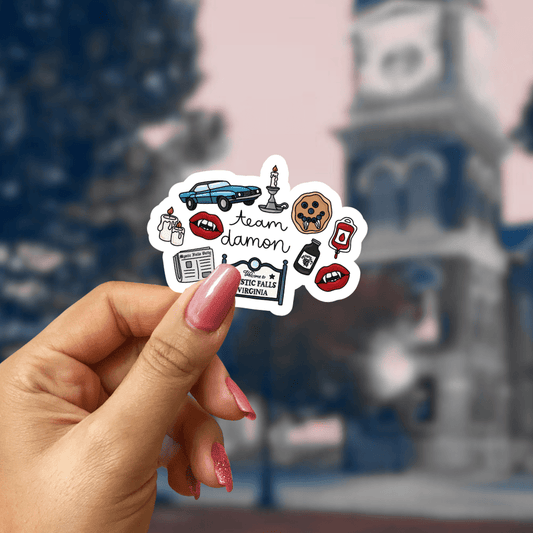 TVD Team Sticker - Choose You Favorite - or Both (We Won't Judge) Sticker