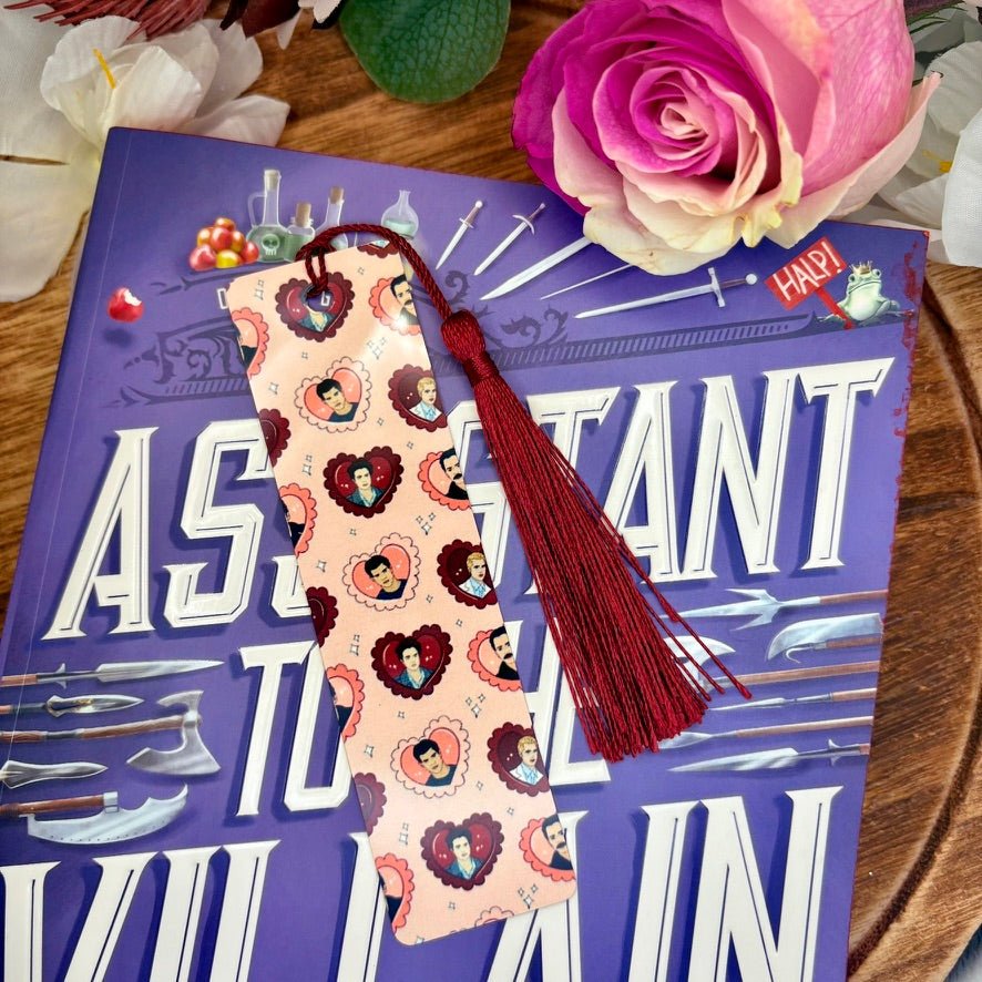 Twilight Boys Inspired Metal Bookmark - 1.3 x 4.7 inches