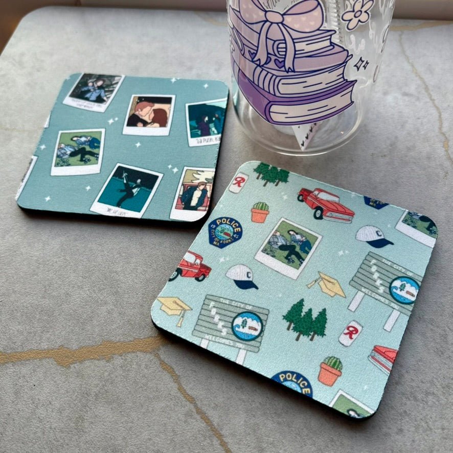 Twilight Inspired Symbols Coasters - Set of 2
